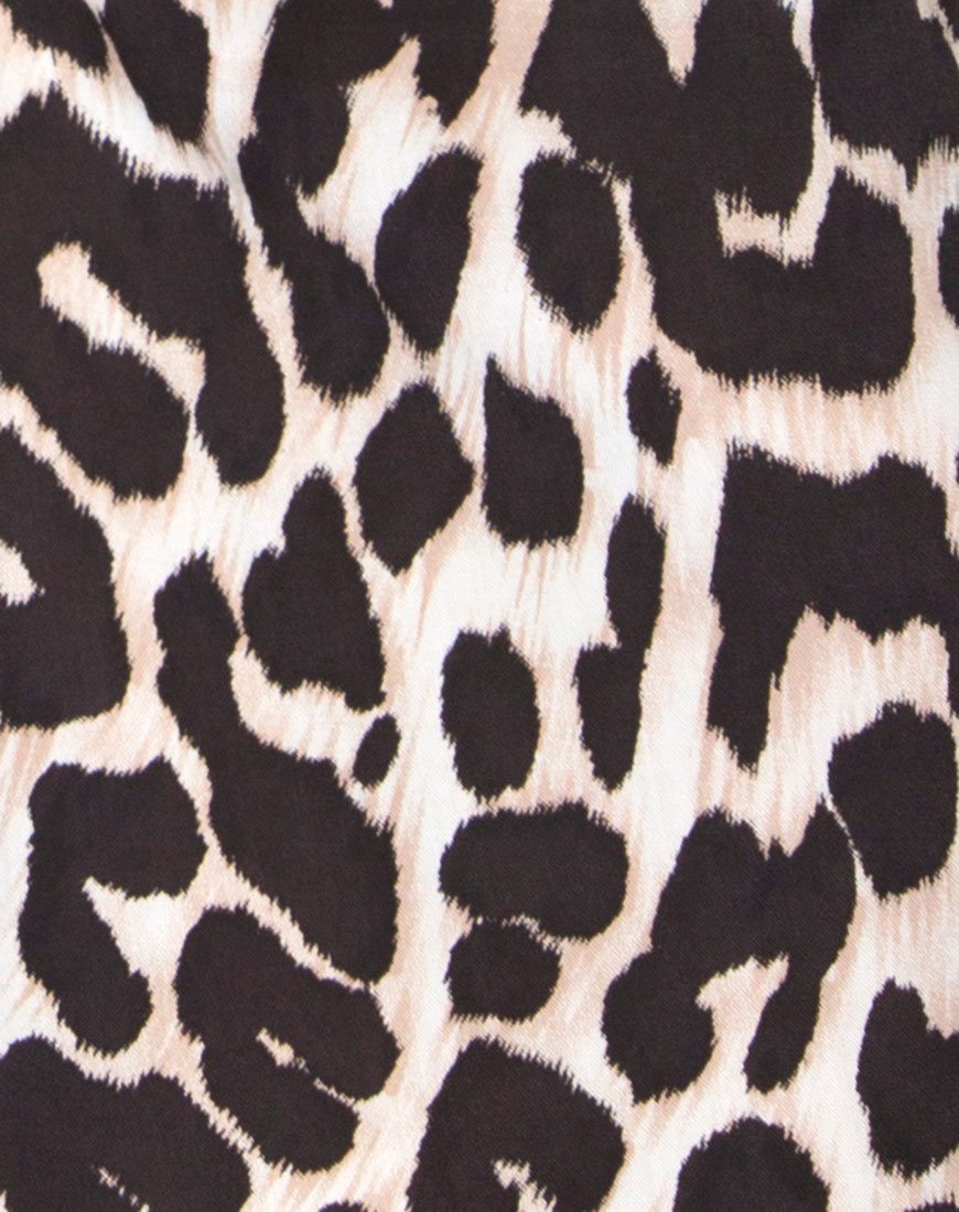 Bild von Romeo Plunge Playsuit in Übergröße Jaguar