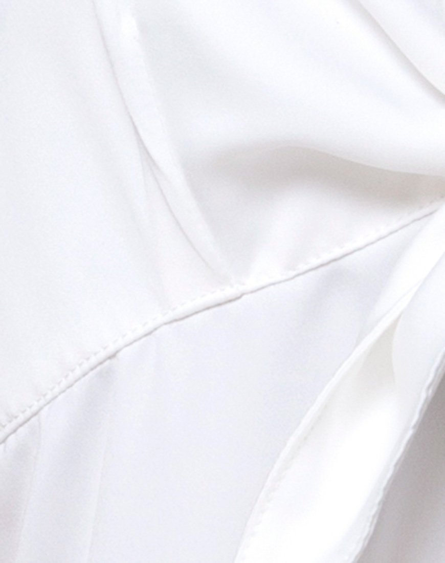 Image of Roppan Slip-Kleid aus Satin Elfenbein