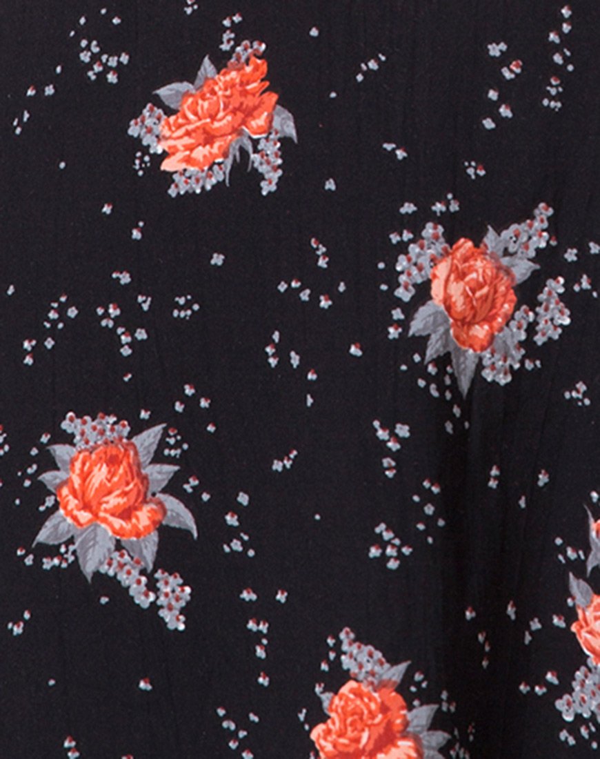 Bild von Roppan Slip Dress in Midnight Rose