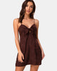 Image of Ronina Minikleid in Satin Rose Cocoa