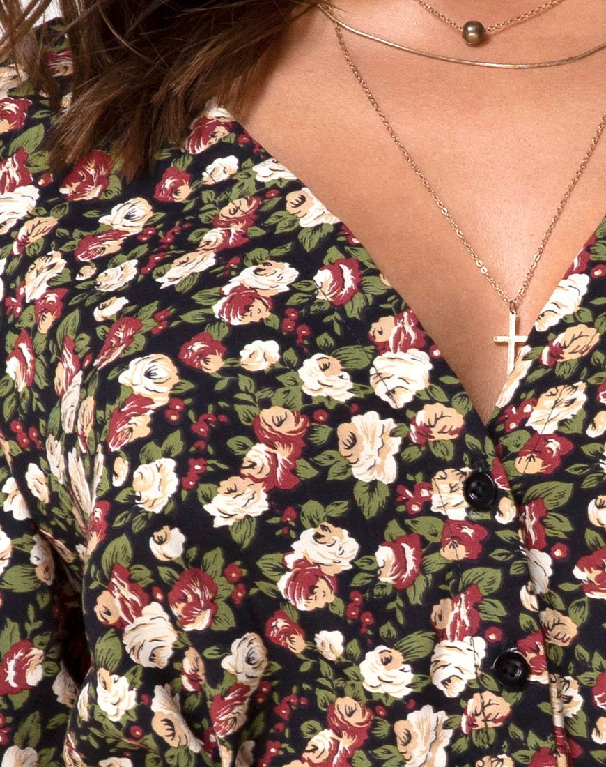 Image of Rosella Swing Kleid in Courtney Floral