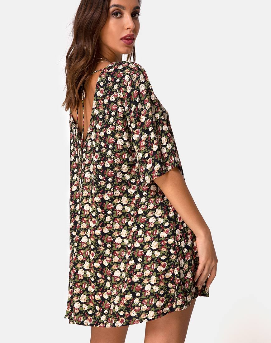 Image of Rosella Swing Kleid in Courtney Floral