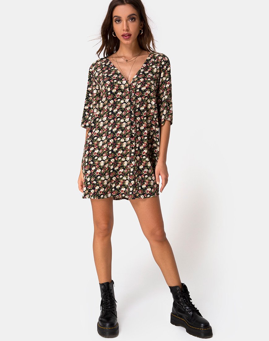 Image of Rosella Swing Kleid in Courtney Floral