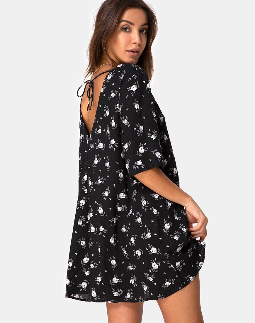 Image of Rosella Swing Kleid in Dark Tulip