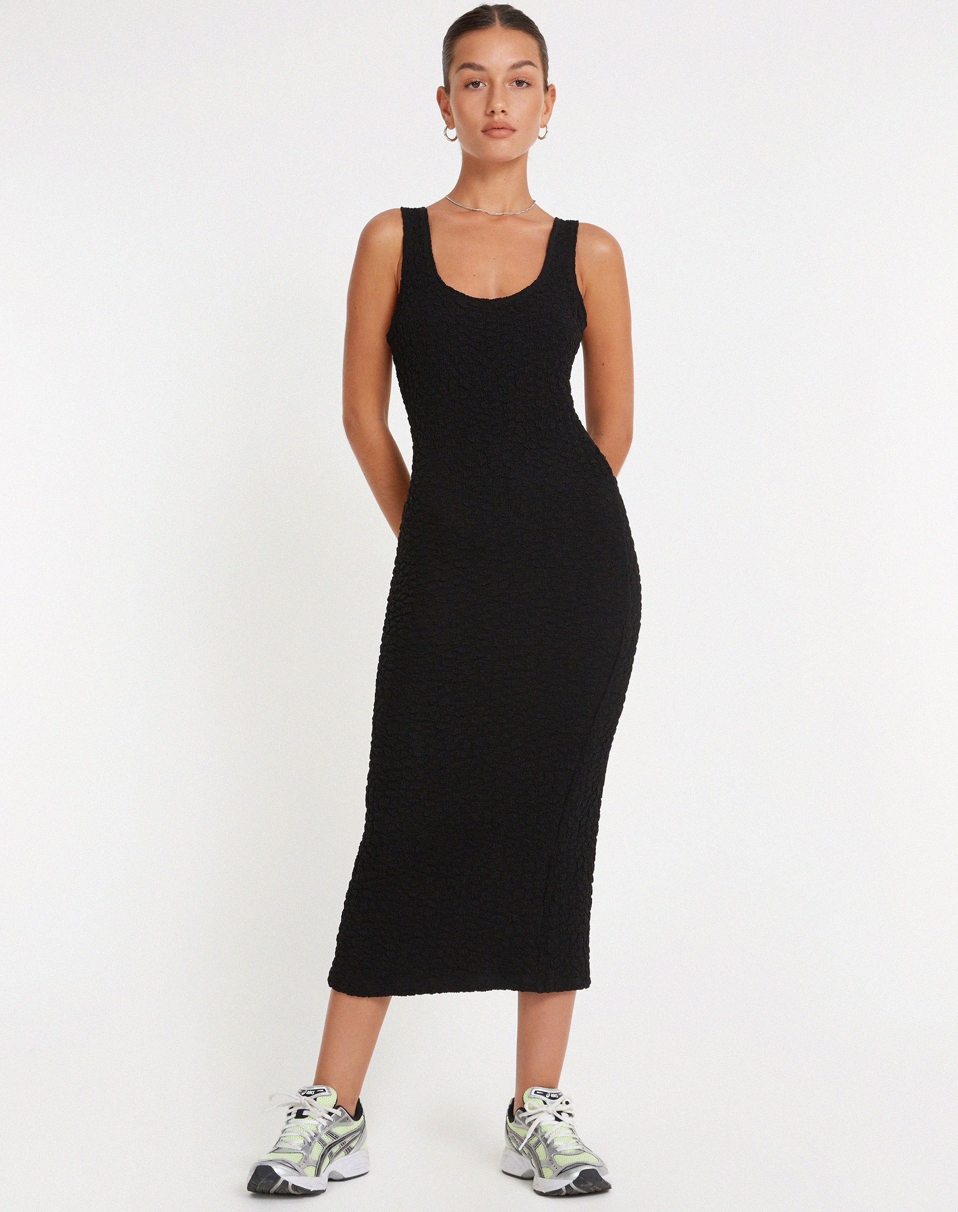 Abbildung von Roski Maxikleid in Schwarz