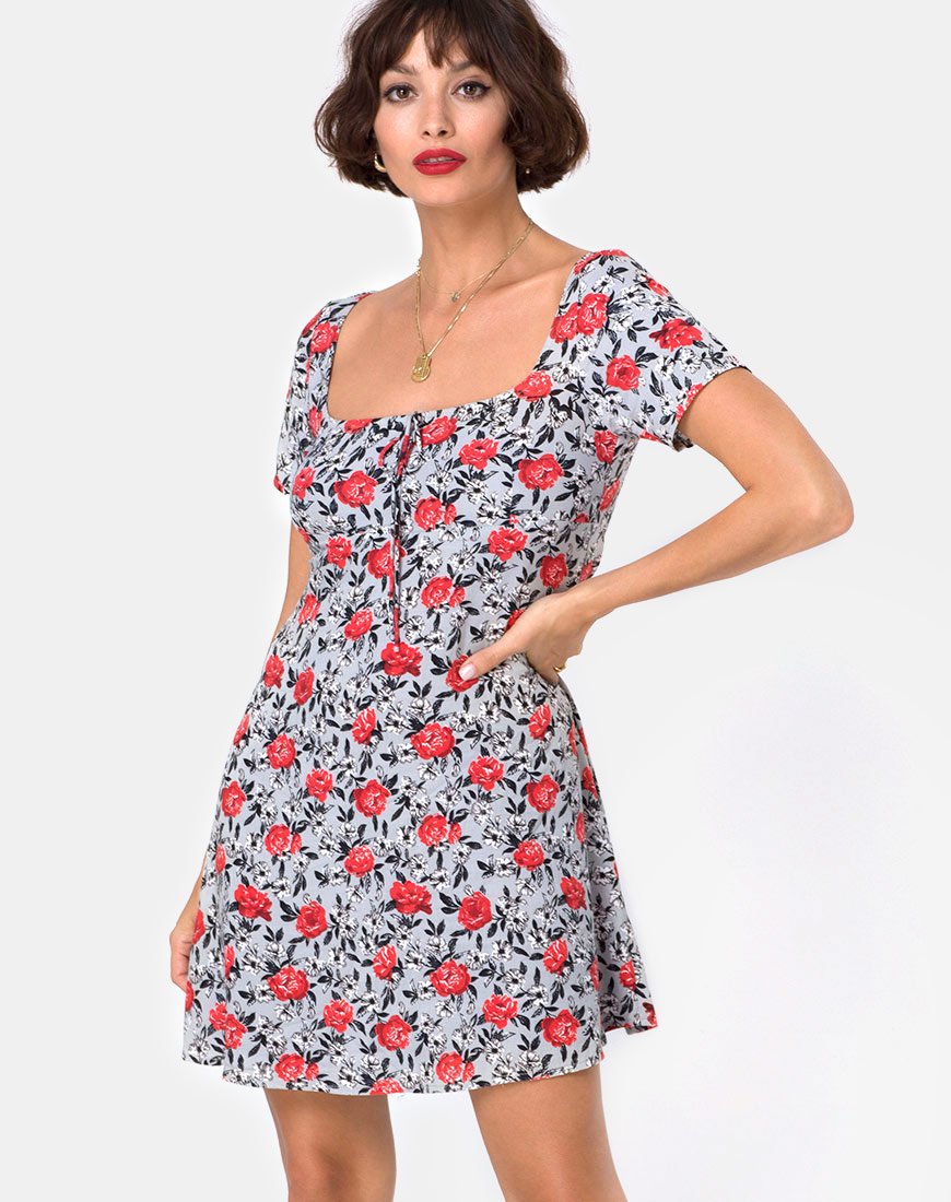 Ruchi Kleid in Blooming Rose