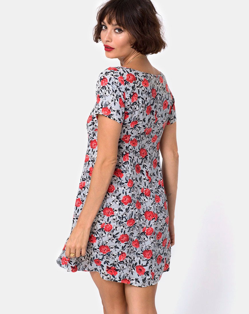 Ruchi Kleid in Blooming Rose