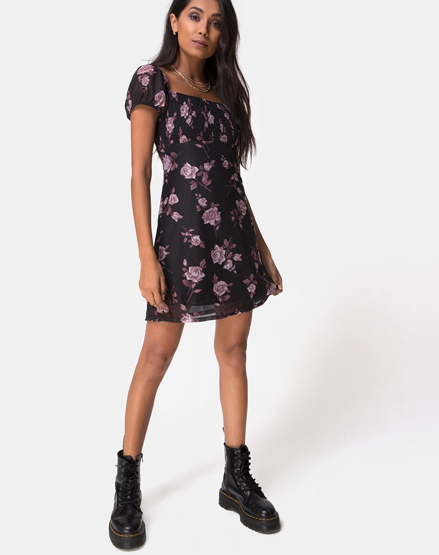 Image of Ruchine Tee-Kleid in Dusky Rose