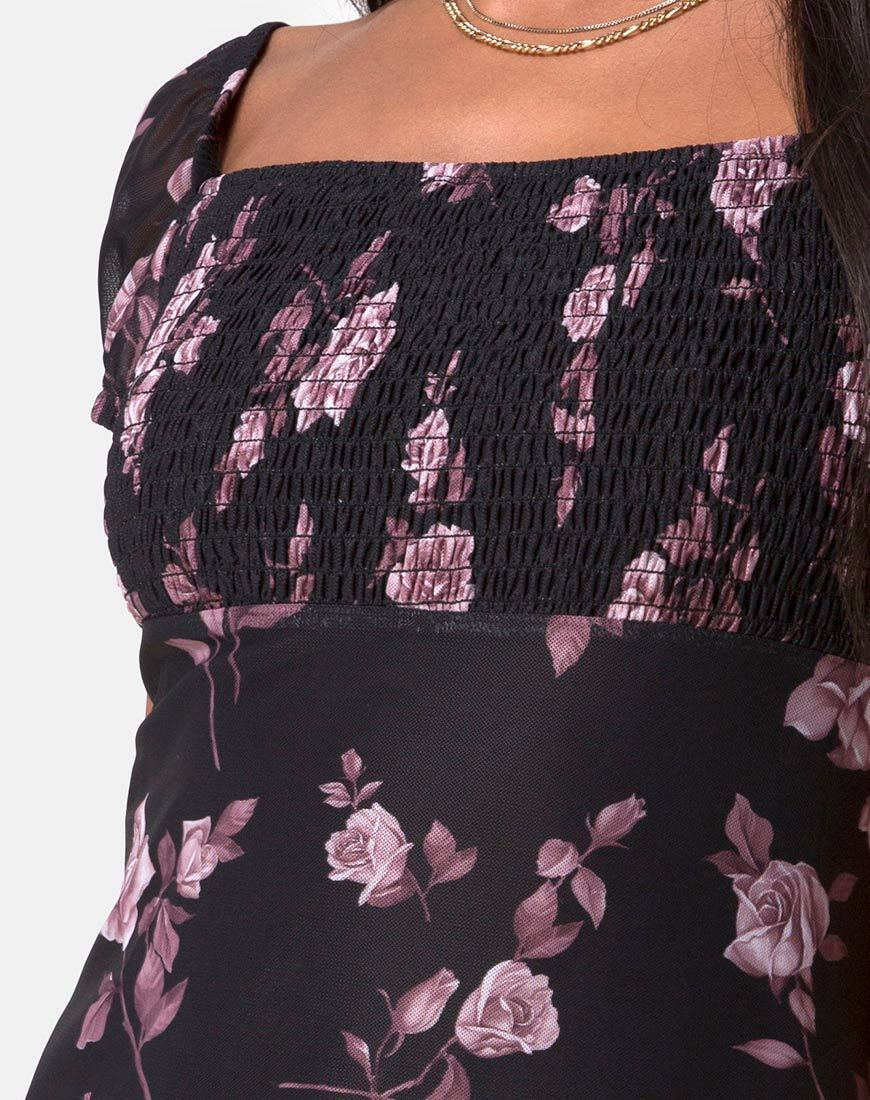 Image of Ruchine Tee-Kleid in Dusky Rose