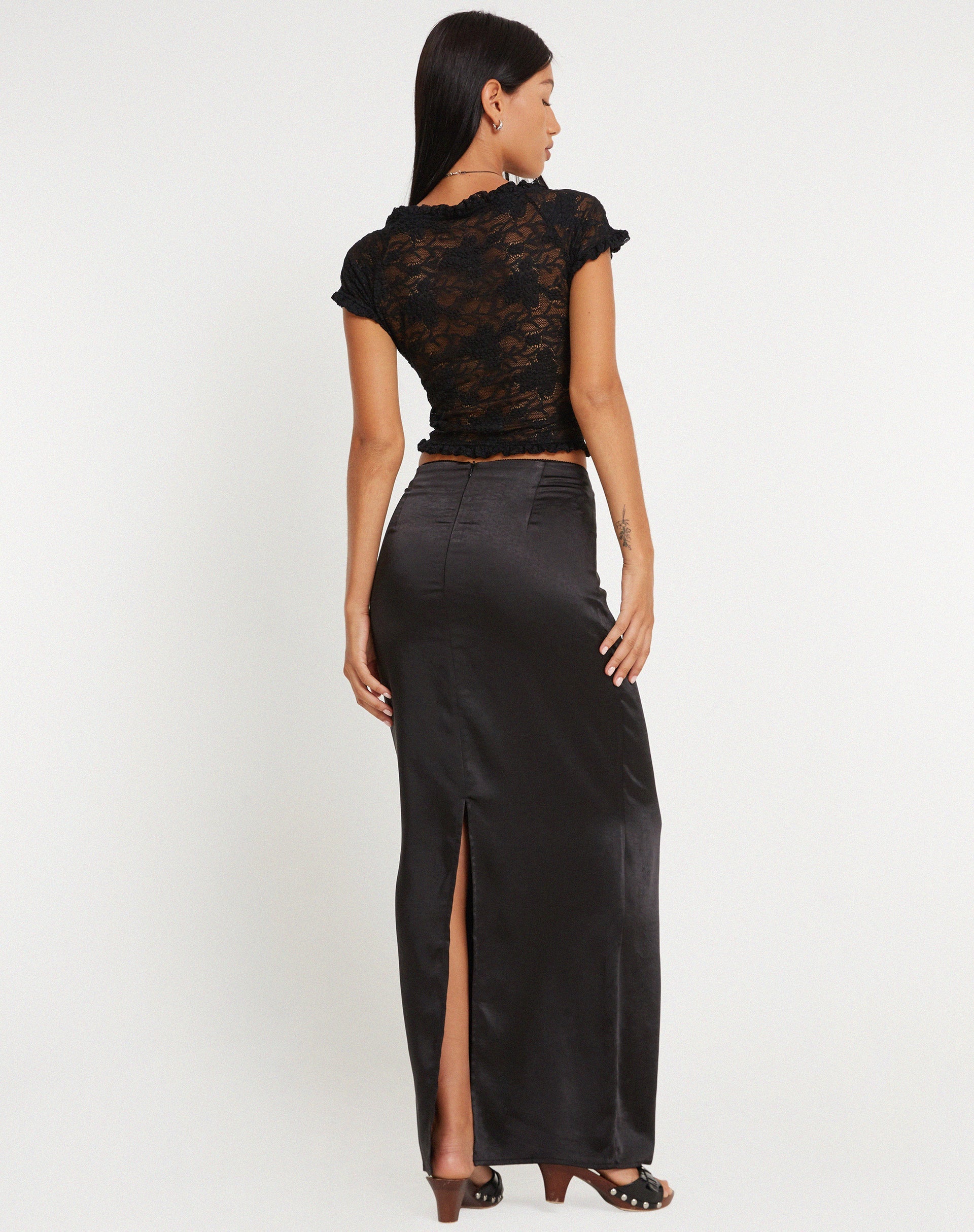 Bild von Rufte Top in Lace Black