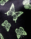 Schwarzer Schmetterling Limette
