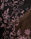 Schmetterling Rebe Flock Schwarz und Rosa