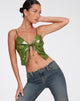Abbildung von Rumak Crop Top in Holographic Lime