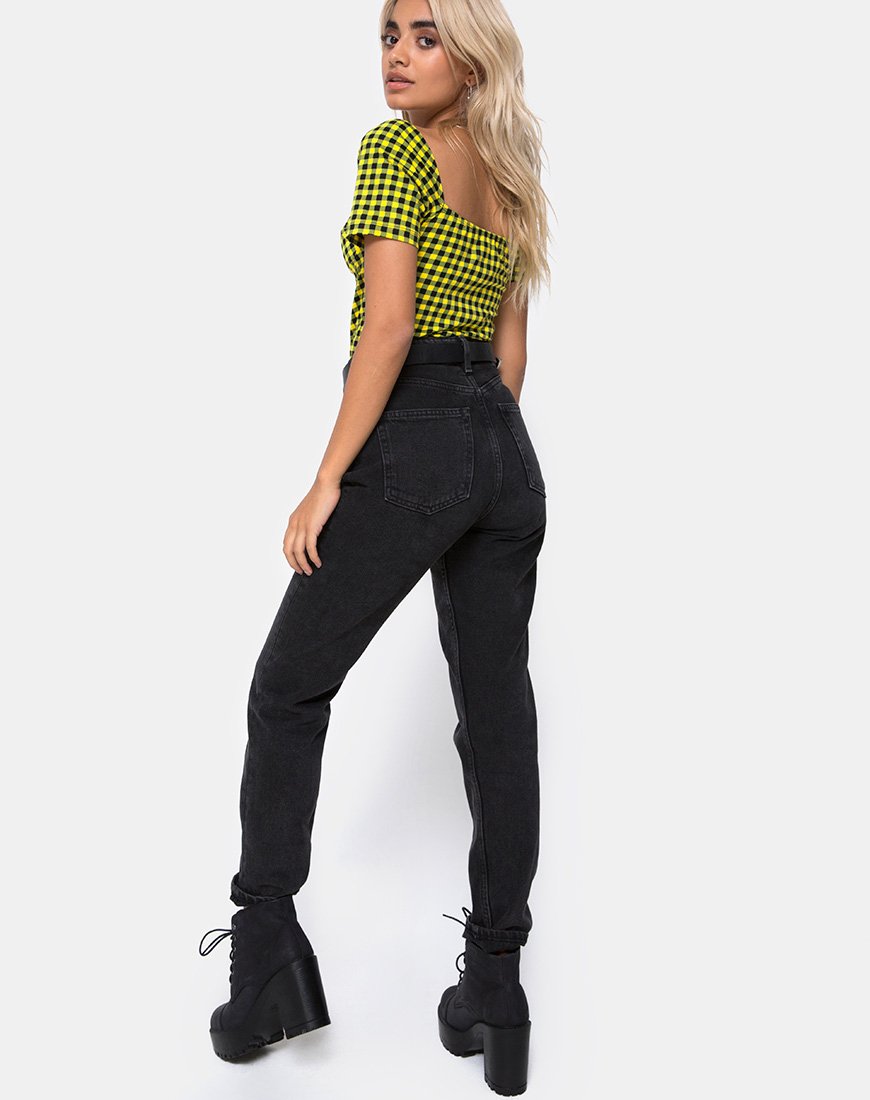 Bild von Ryon Mieder in Medium Gingham Gelb