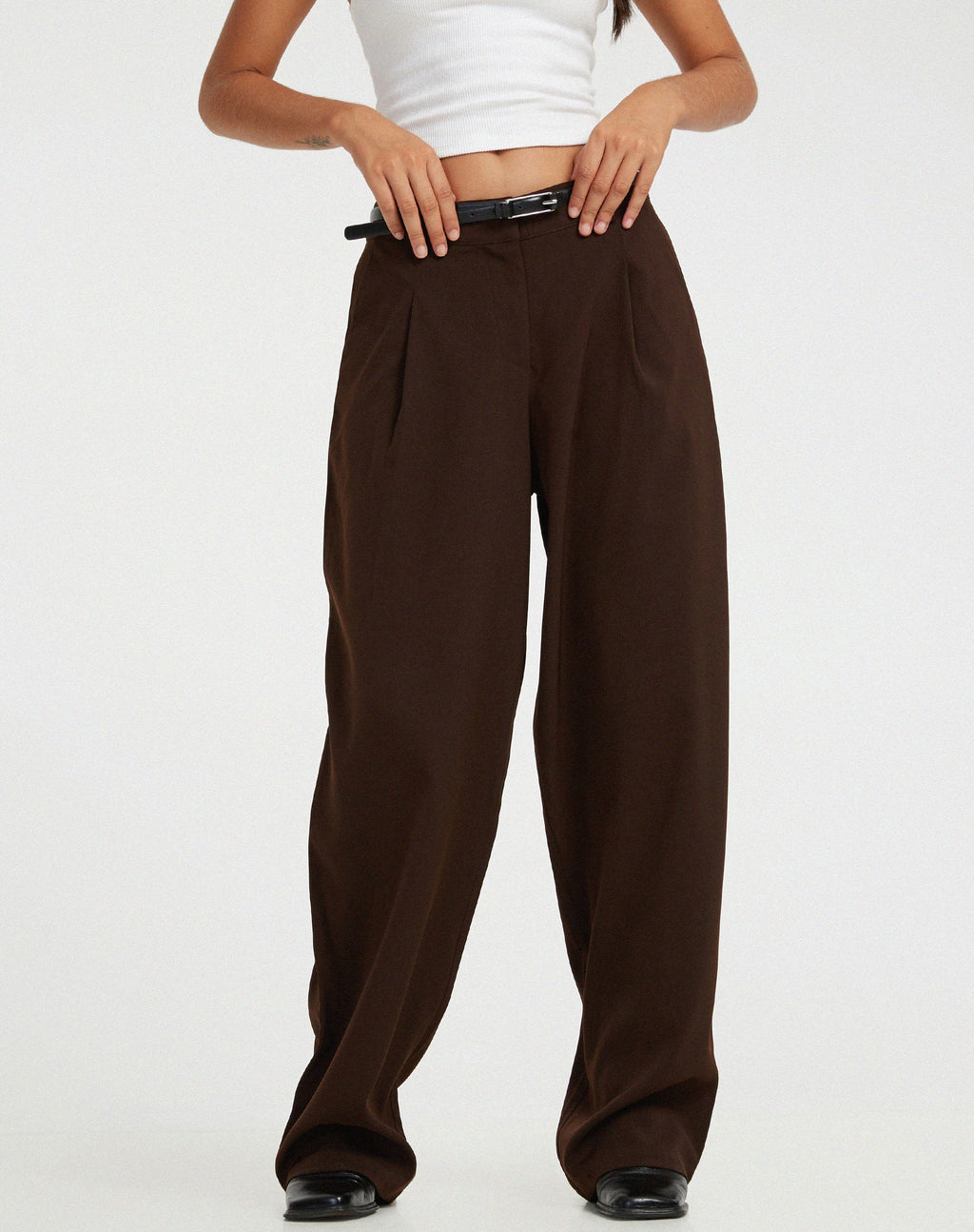 Sabara-Hose aus Schneiderei Cappuccino