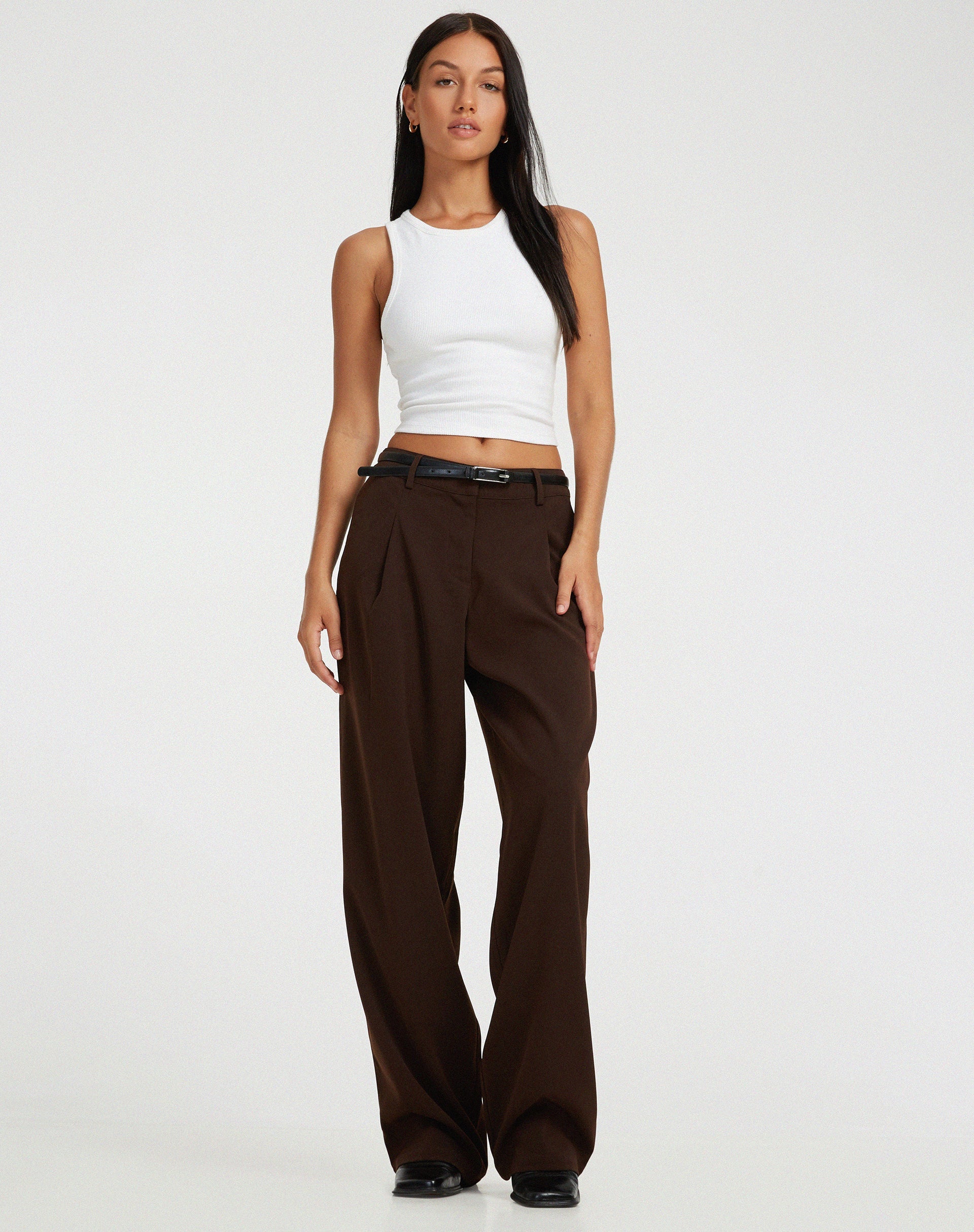 Abbildung der Sabara-Hose in Tailoring Cappuccino