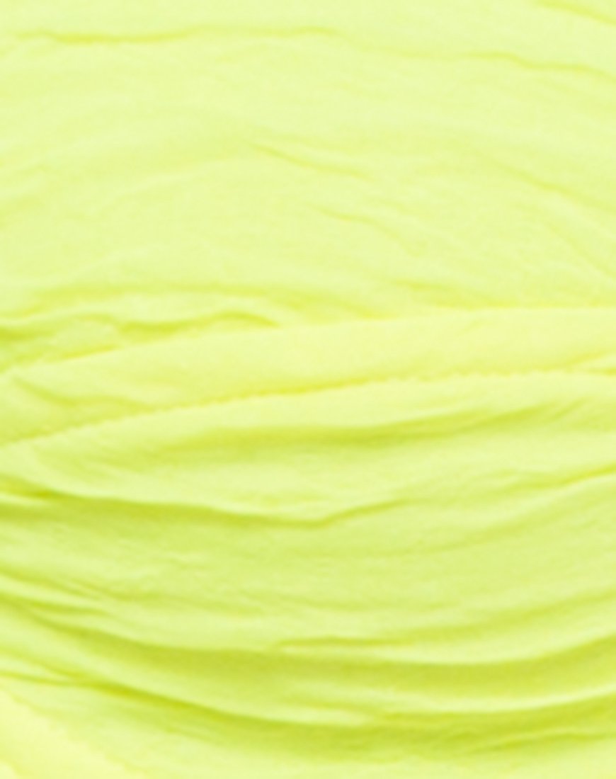 Bild von SADRA BOTTOM BIKINI 80S CRINKLE SOUR LIME (Z012671 SOUR LIME)
