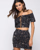 Bild von Kahi Minirock in Astro Black