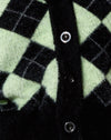 Diamant Schwarz und Grün