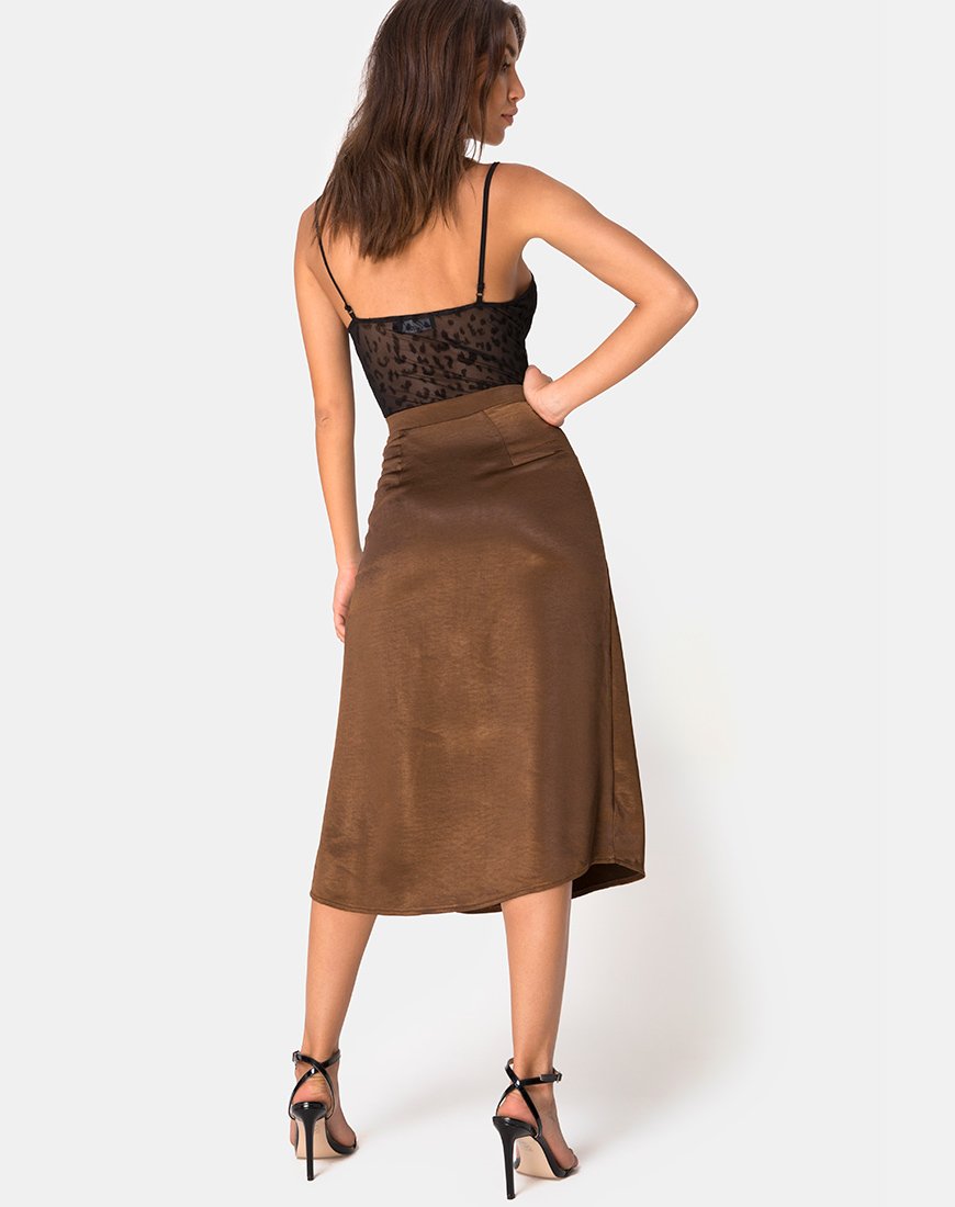 Bild von Saika Rock in Satin Braun