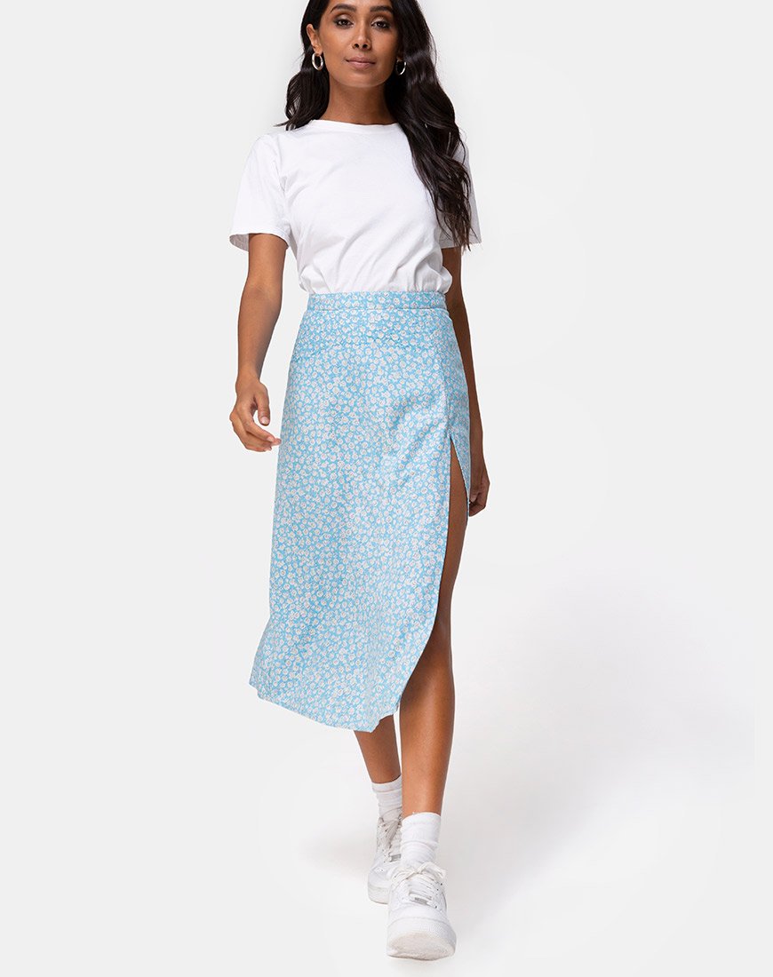 Bild von Saika Midirock in Ditsy Rose Blau