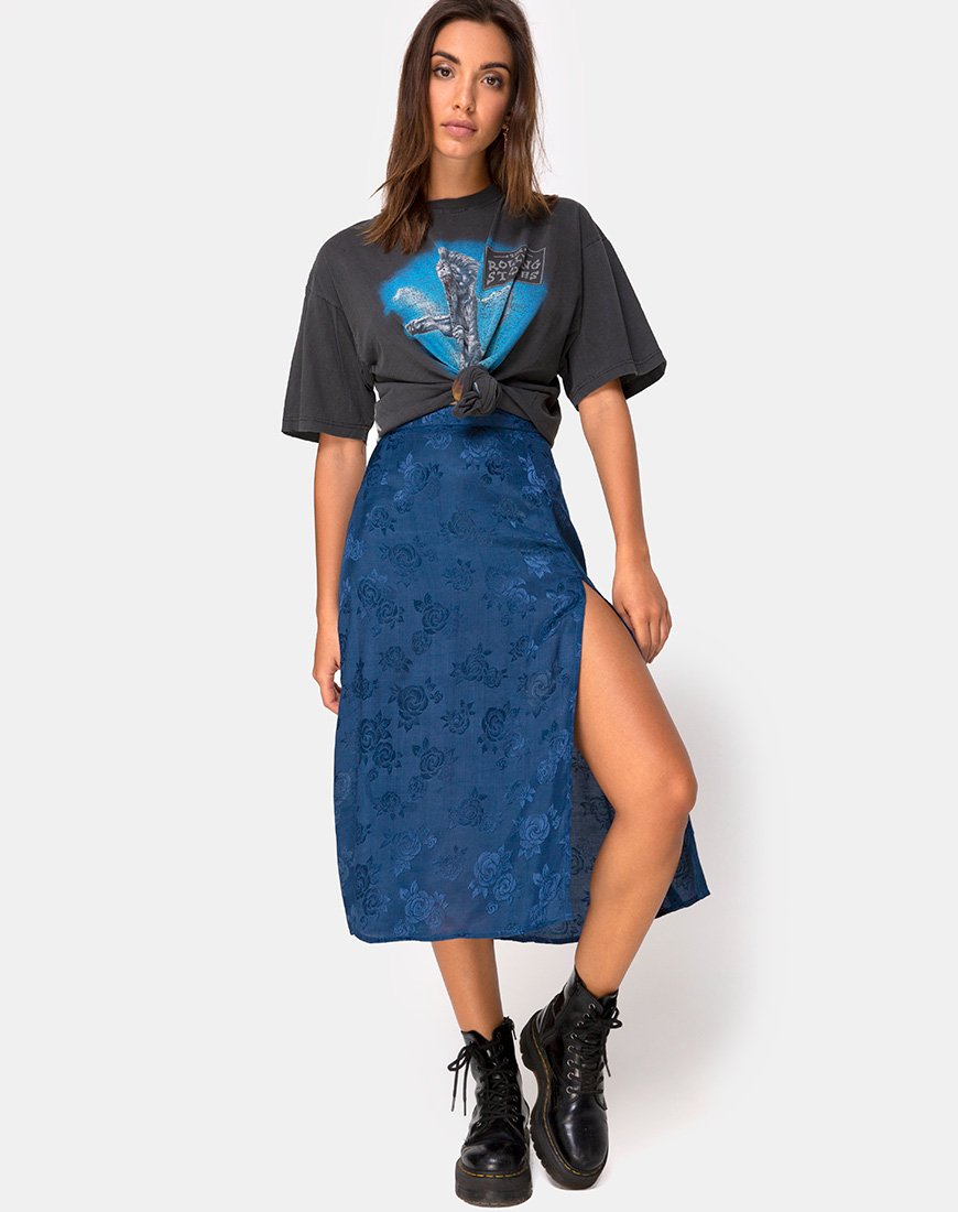 Bild von Saika Midirock aus Satin Rose Navy