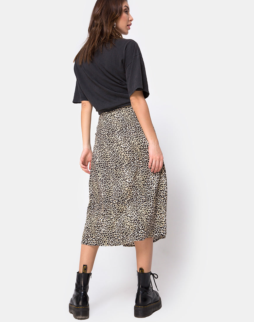 Bild von Saika Midirock in Rar Leopard Braun