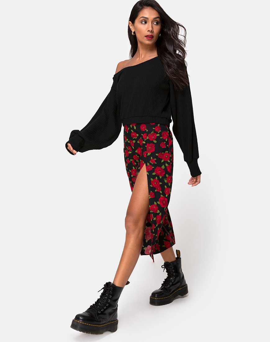 Bild von Saika Midirock in Roaming Rose Schwarz