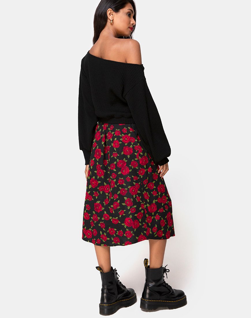 Bild von Saika Midirock in Roaming Rose Schwarz