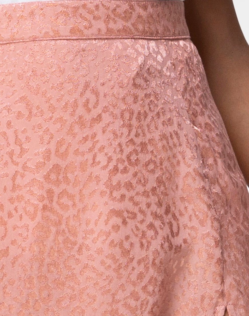 Bild von Saika Rock aus Satin Cheetah Dusty Pink