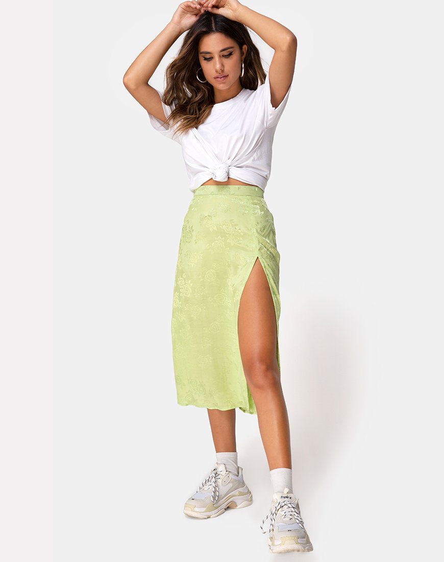 Saika Midirock aus Satin Rose Lime