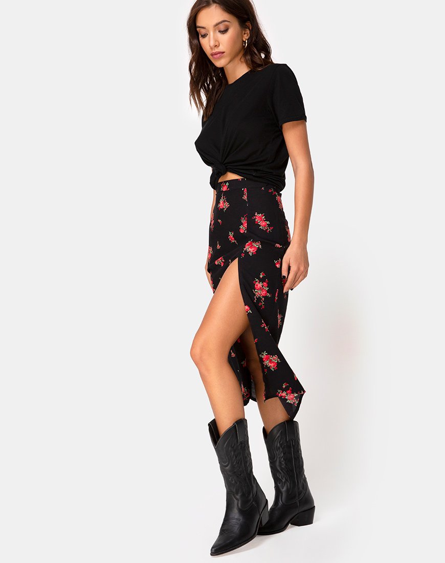 Bild von Saika Midirock in Soi Rose Schwarz und Rot