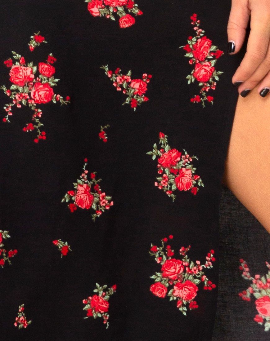 Bild von Saika Midirock in Soi Rose Schwarz und Rot