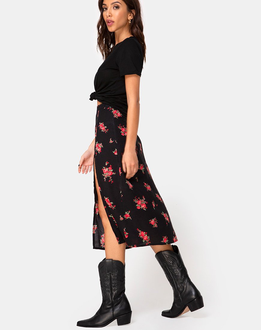 Saika Midirock aus Soi Rose Schwarz und Rot