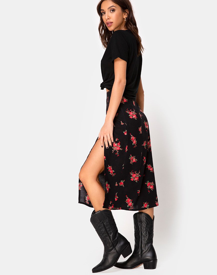 Bild von Saika Midirock in Soi Rose Schwarz und Rot