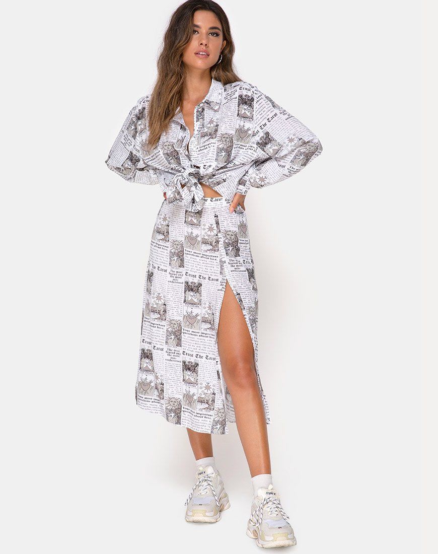 Bild von Oxford Shirt in Tarot