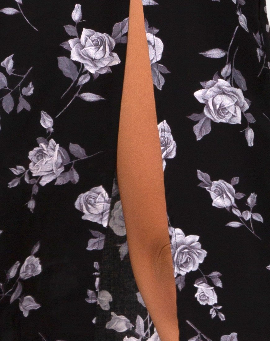 Bild von Saika Midirock in Weiß Rose Schwarz
