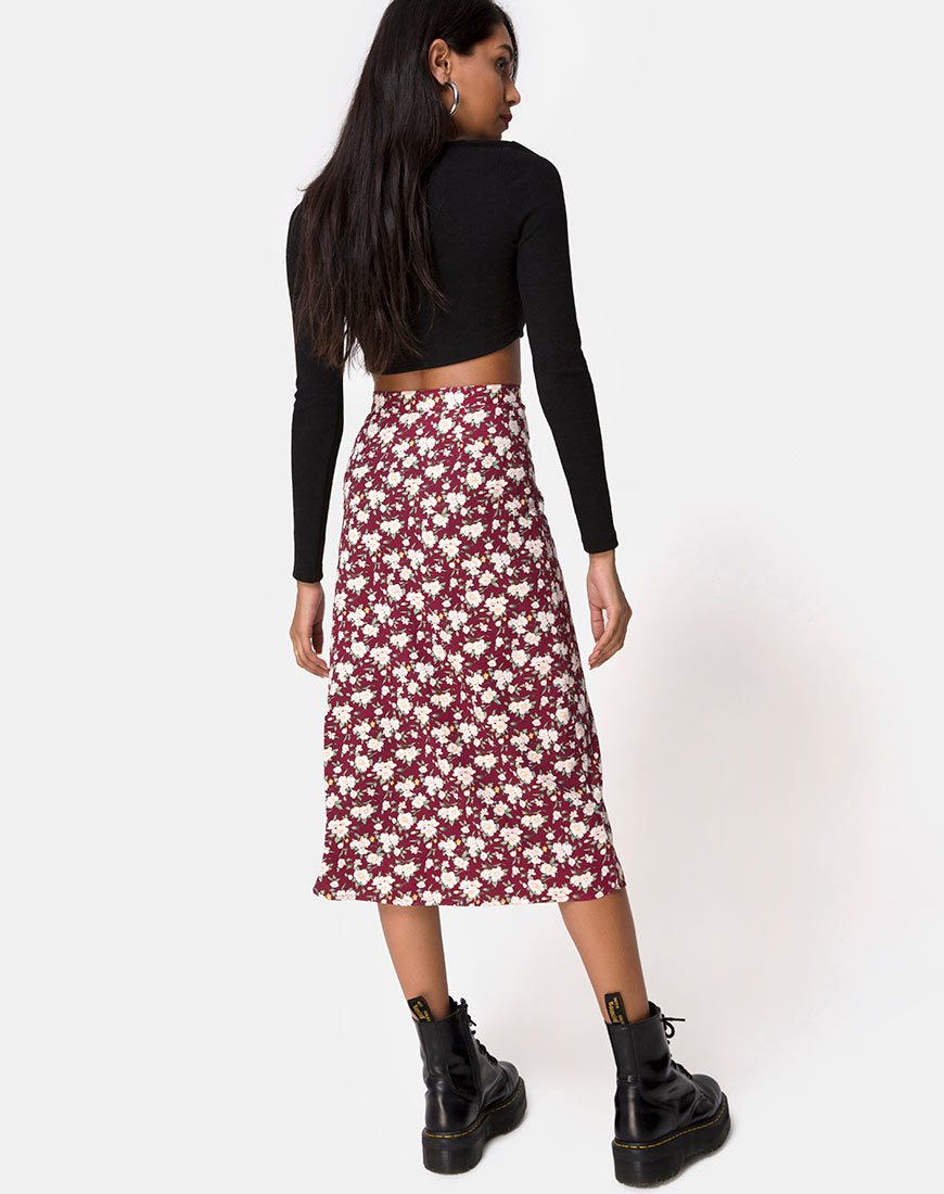 Bild von Saika Midirock in Wild Fleur Maroon