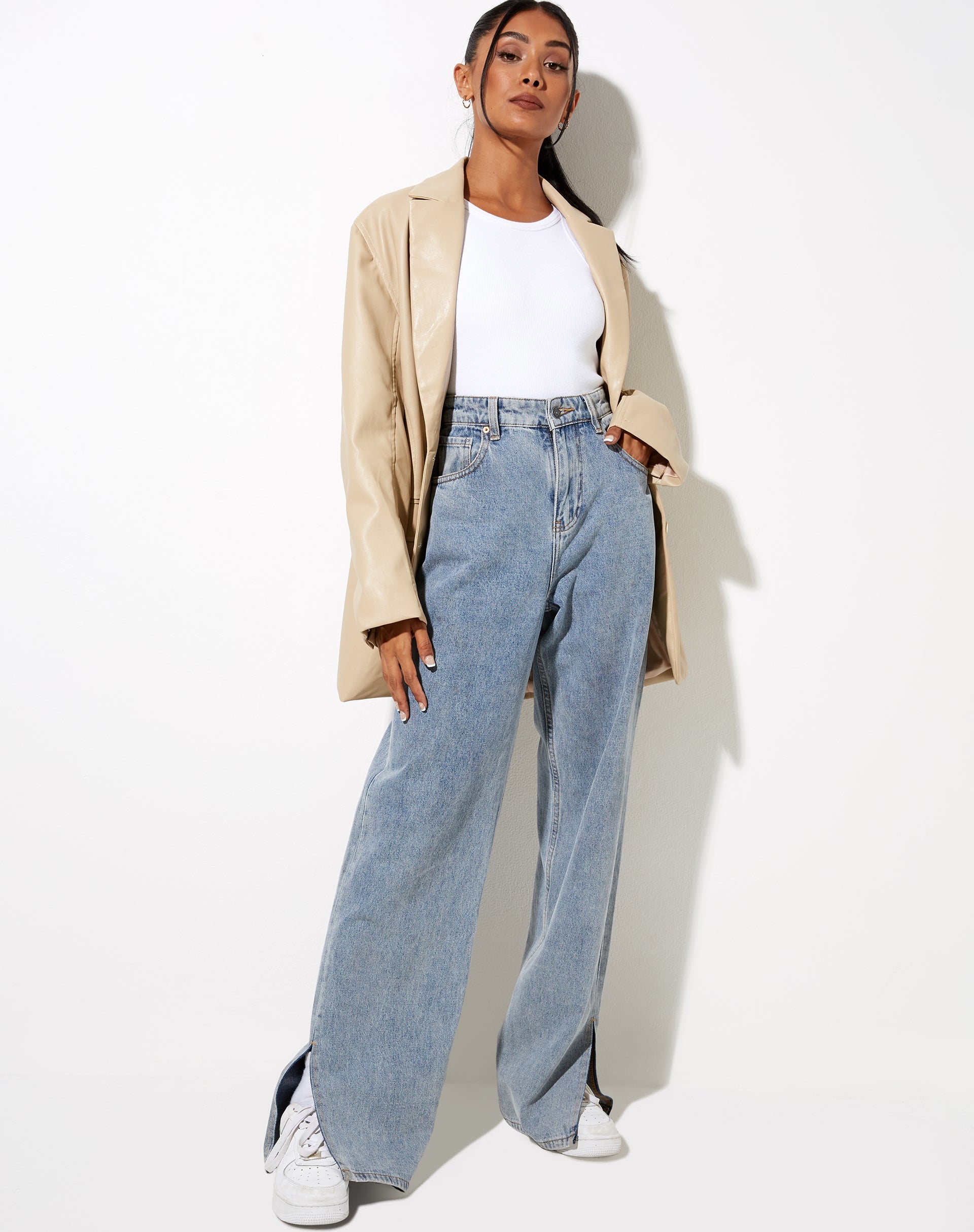 Image des Saken Blazers in Buttermilch