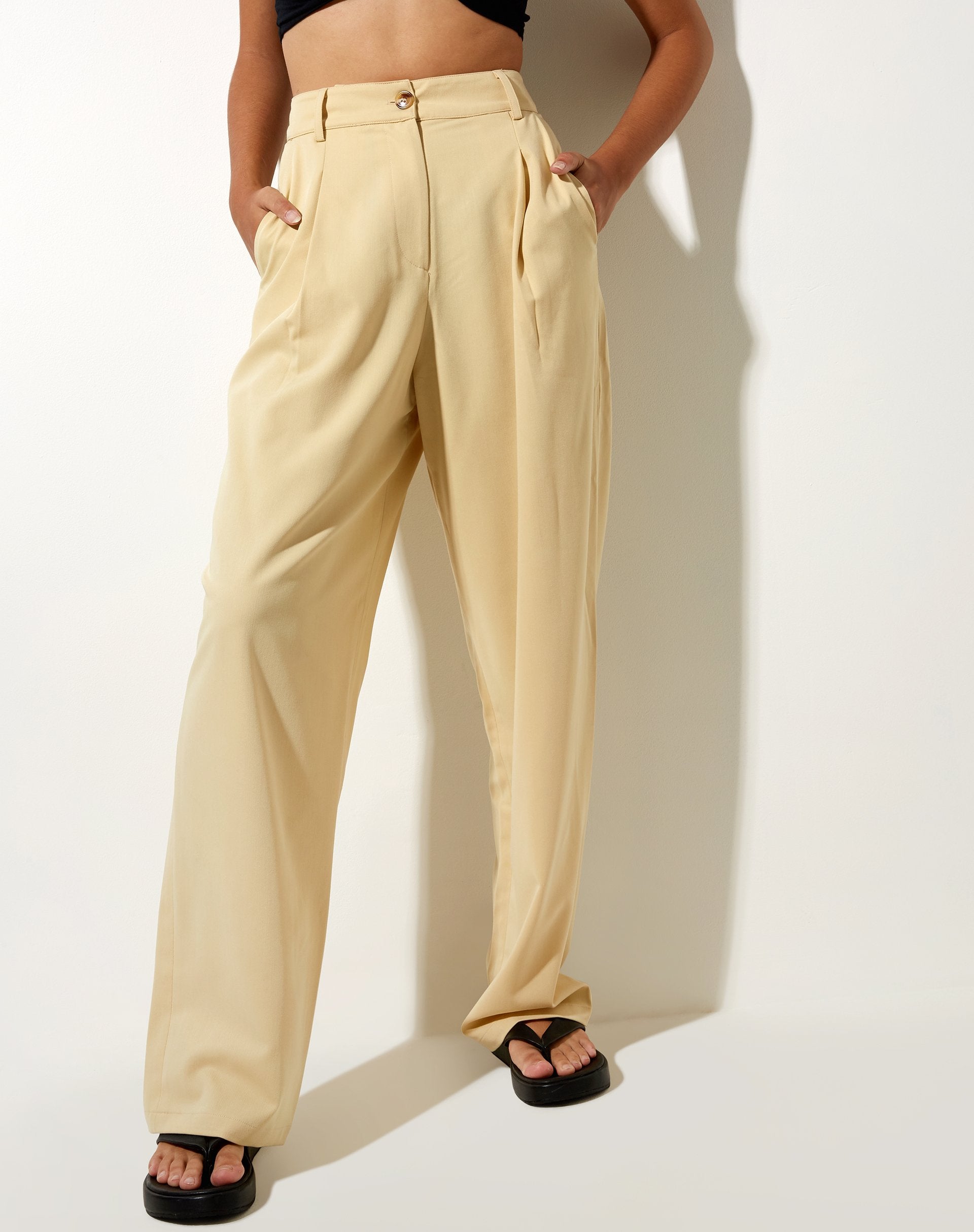 Bild der Sakila-Hose in Buttercreme