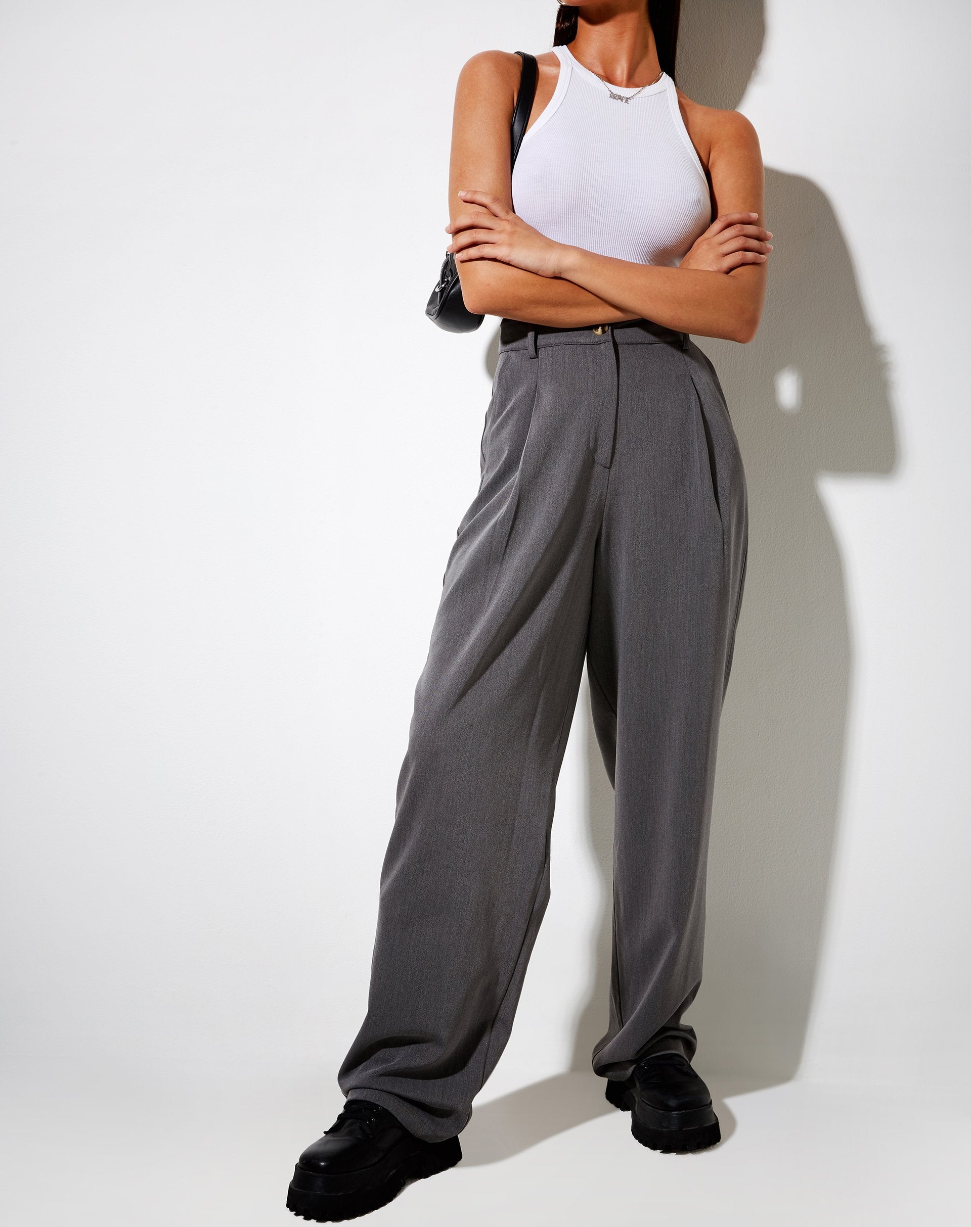 Image der Sakila Hose in Tailoring Charcoal