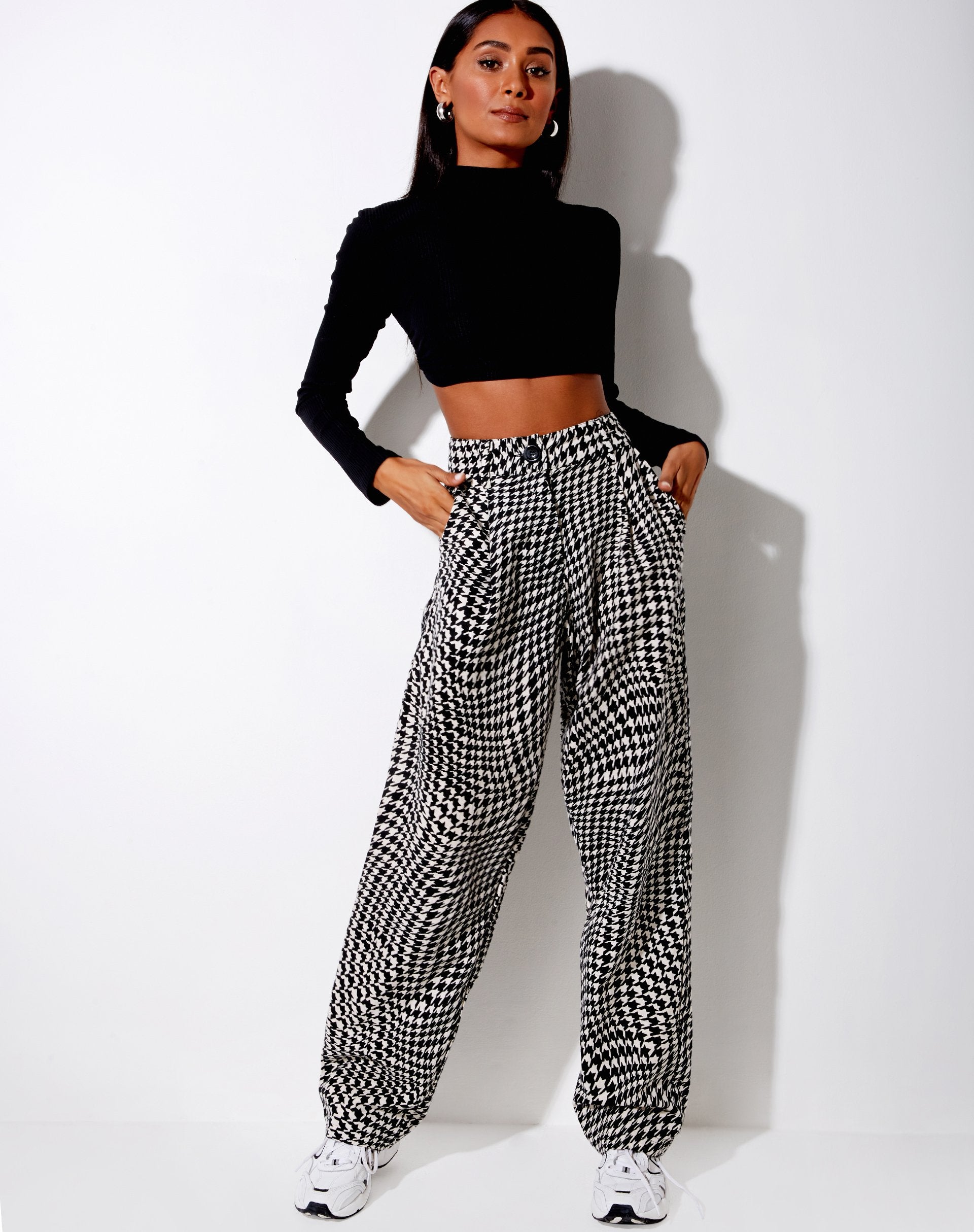 Bild der Sakila Hose in Wavey Dogtooth