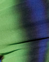 Grün und Blau solarisiert