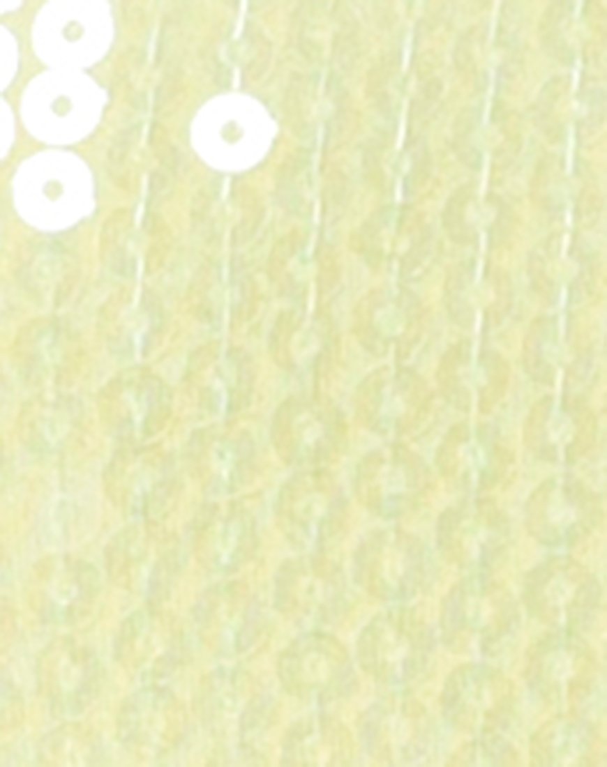 Image of Saleta Unitard in Pistaziengrün mit durchsichtigem Paillettenbesatz