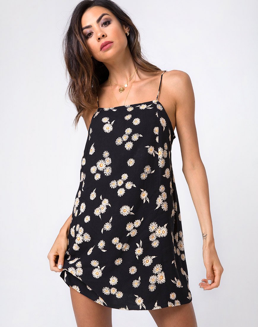 Bild von Salista Slip Dress in Grunge Daisy Floral