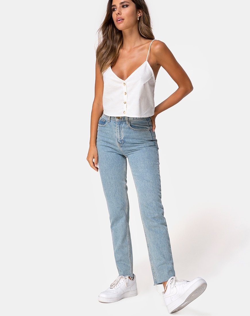 Bild von Sanami Cami Top in Elfenbein