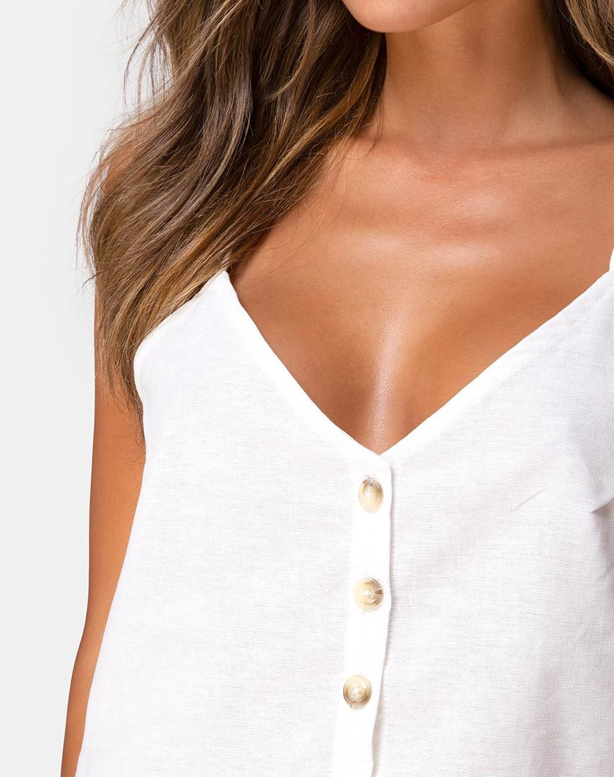 Bild von Sanami Cami Top in Elfenbein
