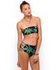 Image of Sandrift Trägerloses Bikini-Unterteil in Palm Leaf Green