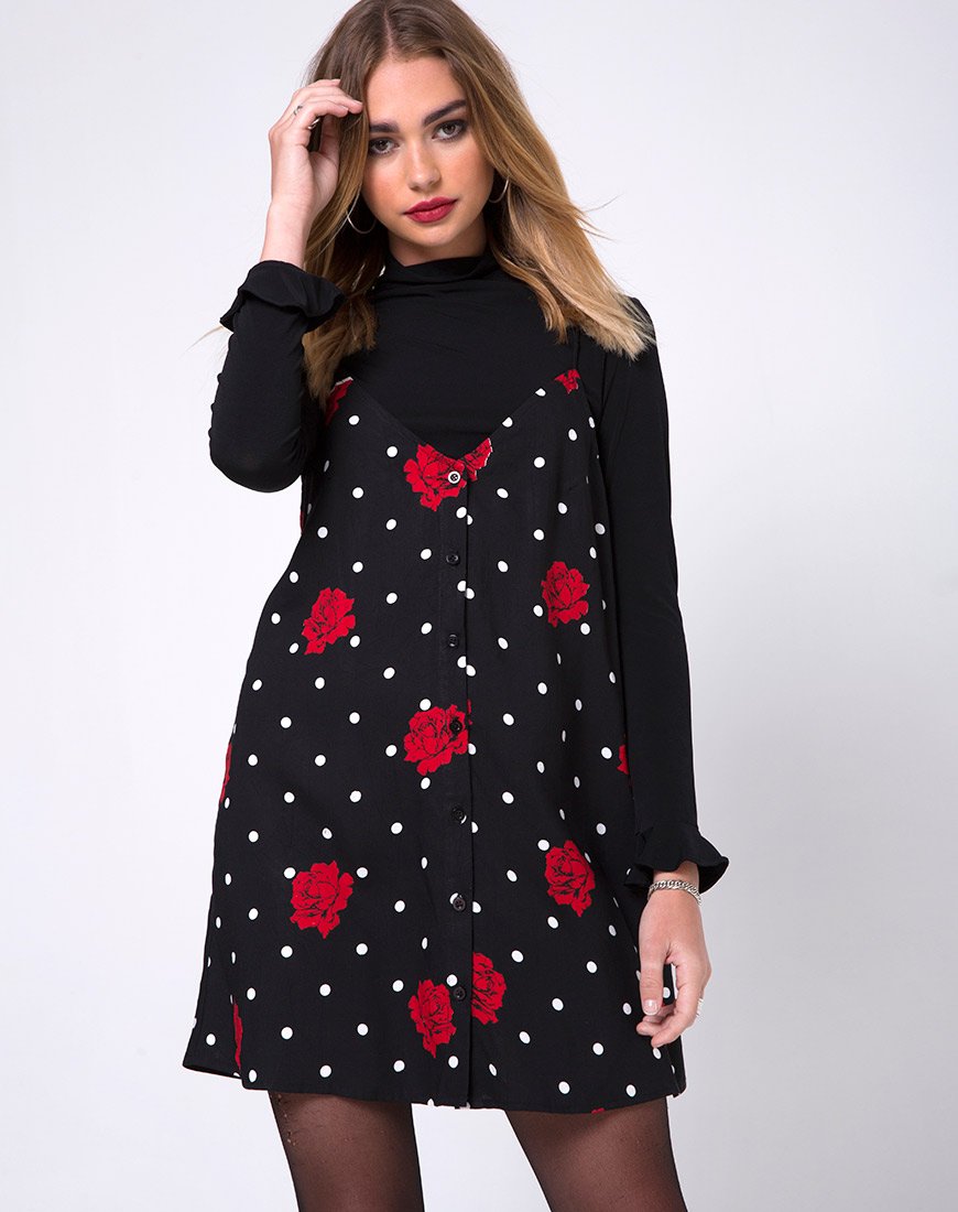Sanna Slip-Kleid in kubanischem Rosa