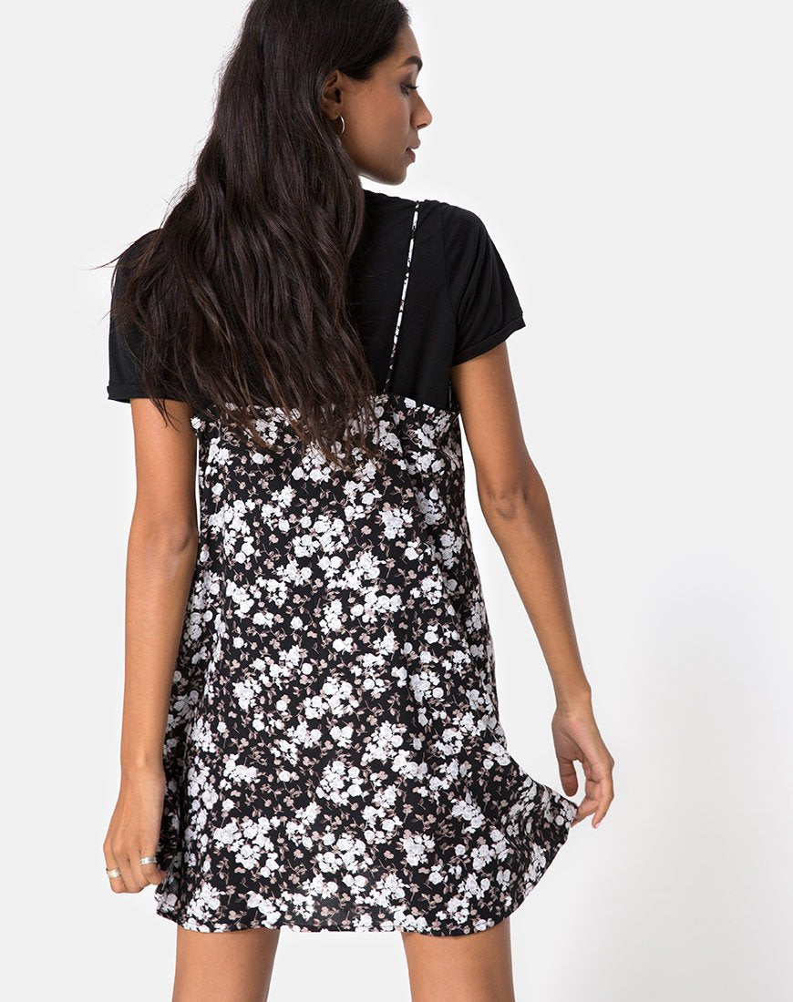 Bild von Sanna Slip Dress in Dark Wild Flower